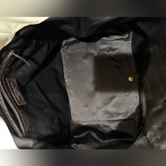 YSL Saint Laurent cream downtown leather Rive Gauche bag - Picture 7 of 11